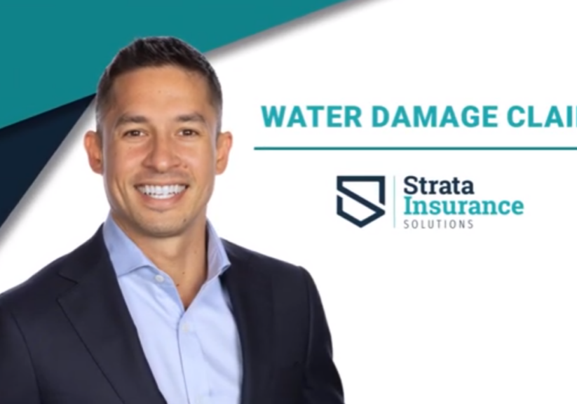 Strata Insurance Solutions Water damage